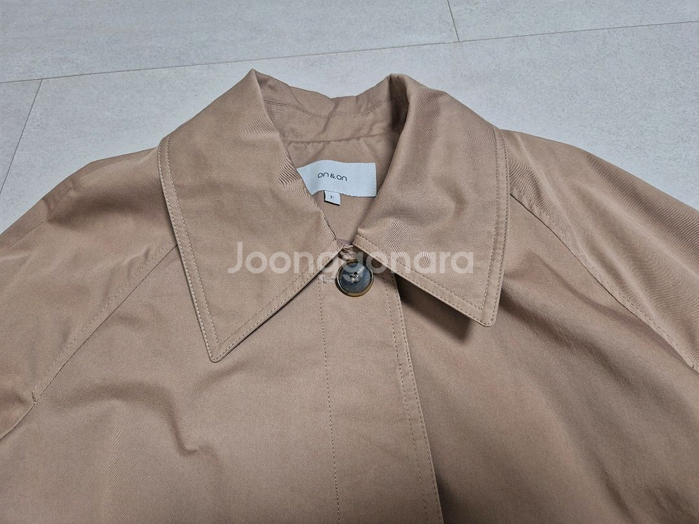 온앤온 맥카라 트렌치코트 프리사이즈--7