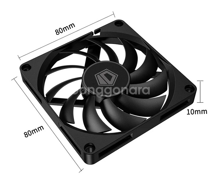 ID-COOLING NO-8010-PWM x 2개--2
