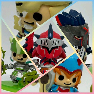 몬스터헌터 미니 피규어 세트 팝니다 이미지