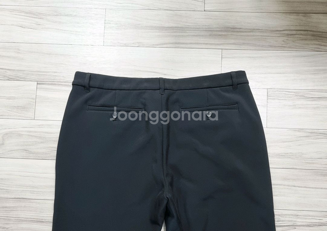 아디다스 기모 스판 바지 38--4