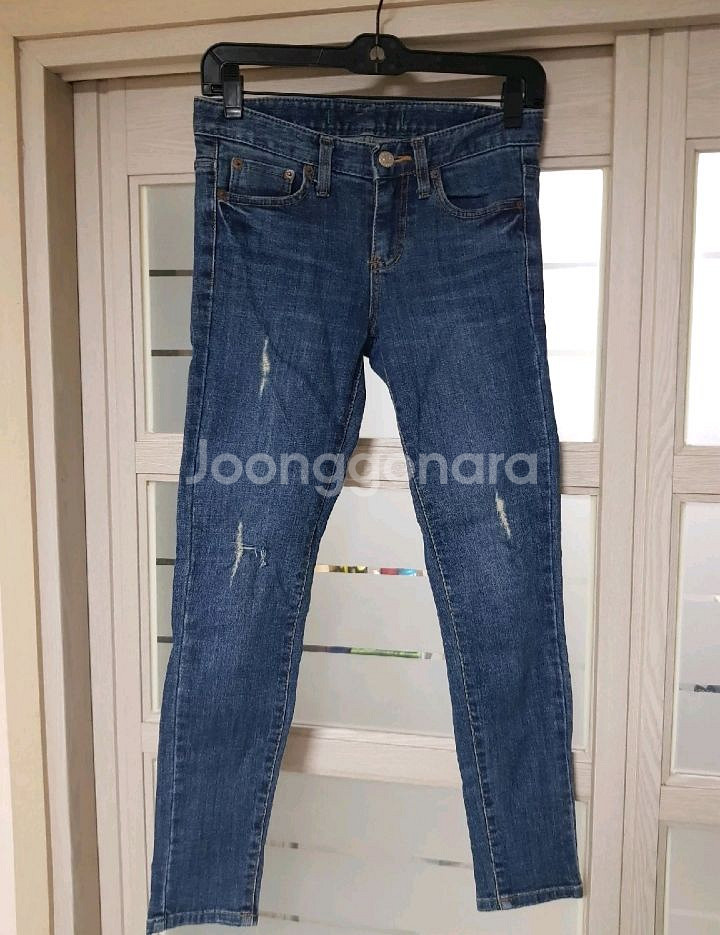 청바지 스판 데님(사이즈 25)--0