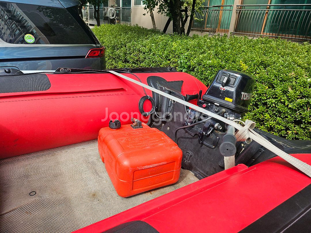 로드스타쉐도우 350 에어매트 고무보트 + 도하츠 18--2