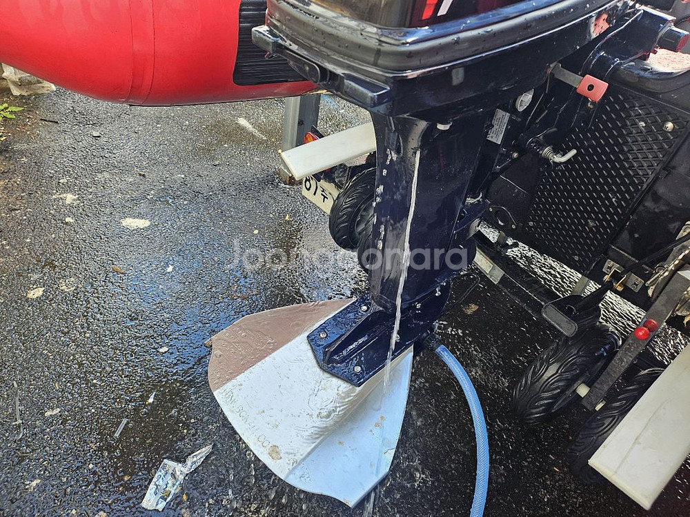 로드스타쉐도우 350 에어매트 고무보트 + 도하츠 18--6