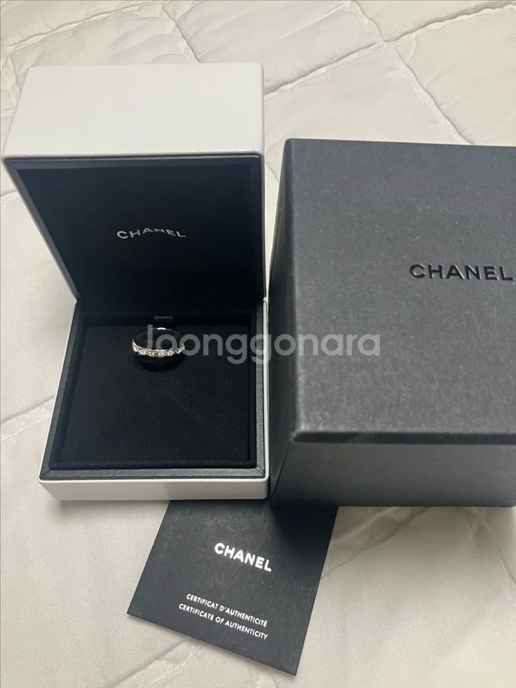 샤넬 코코크러쉬 반지 다이아 풀퍼베--0