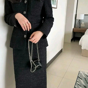 라밤바룸 버킨 트위드 자켓 m