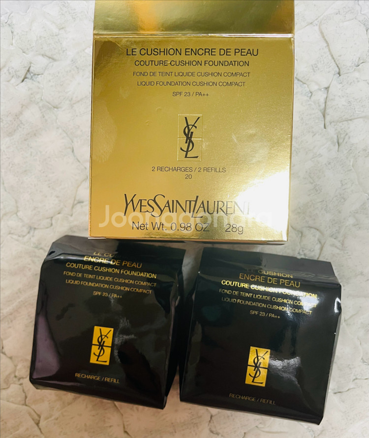 입생로랑 YSL NEW 엉크르 드 뽀 쿠션 리필 20x--0