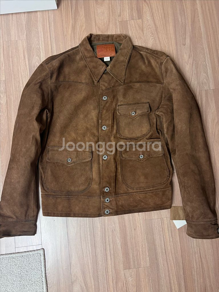 rrl 러프아웃 스웨이드 자켓--0