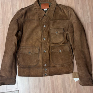 rrl 러프아웃 스웨이드 자켓