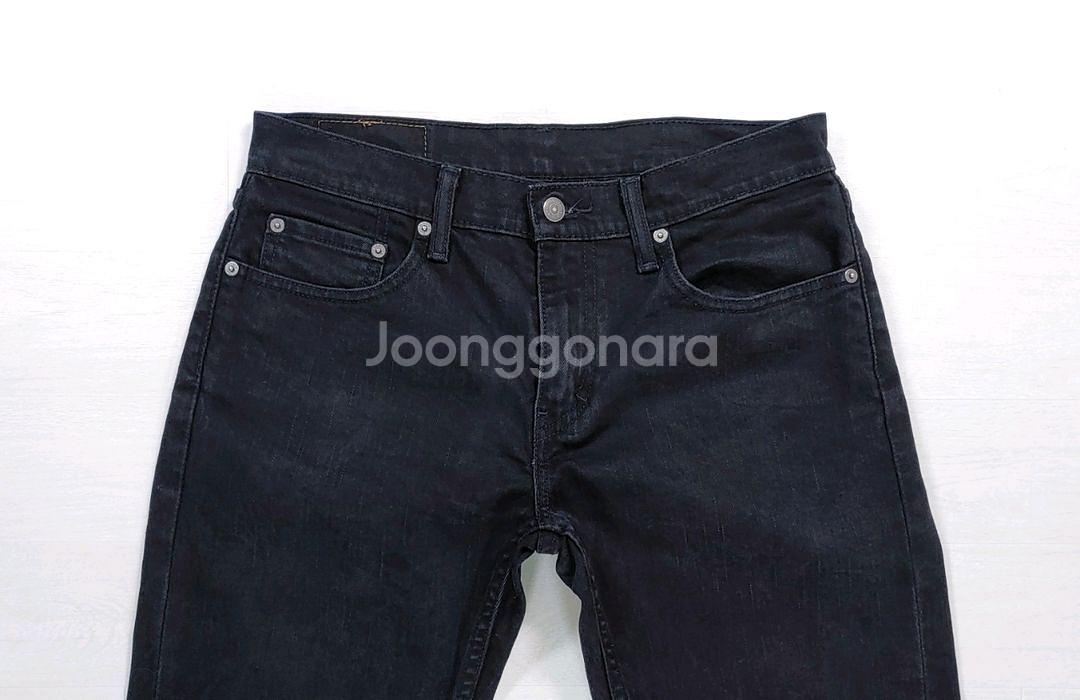 리바이스 559 블랙진 흑청 30인치 W30 L32--1