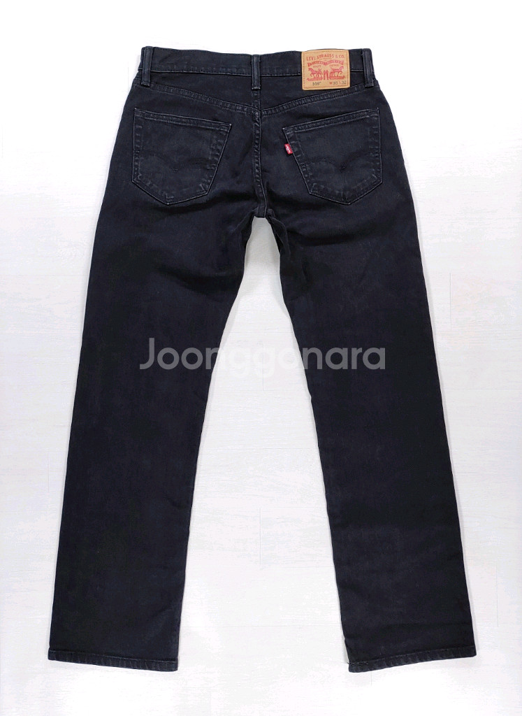 리바이스 559 블랙진 흑청 30인치 W30 L32--4