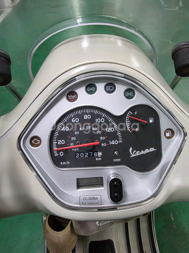 베스파 15년식 GTS 125 3V (2만키로)--3