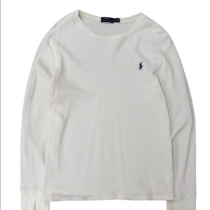 폴로 와플 긴팔티셔츠 아이보리 (2XL)