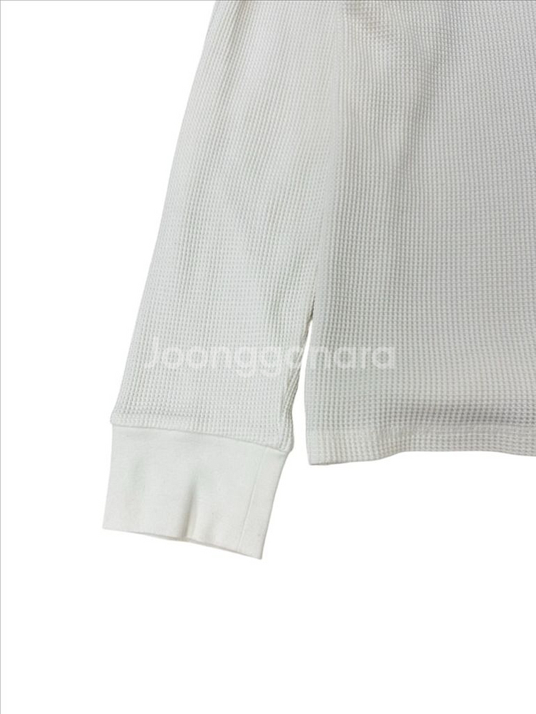 폴로 와플 긴팔티셔츠 아이보리 (2XL)--6