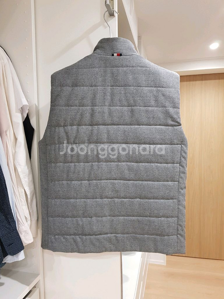 타미힐피거 남자 울패딩 조끼--1