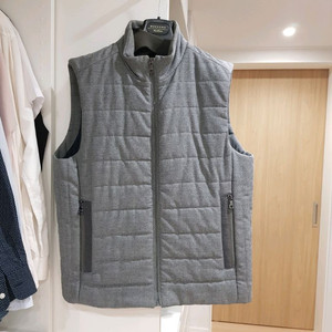 타미힐피거 남자 울패딩 조끼