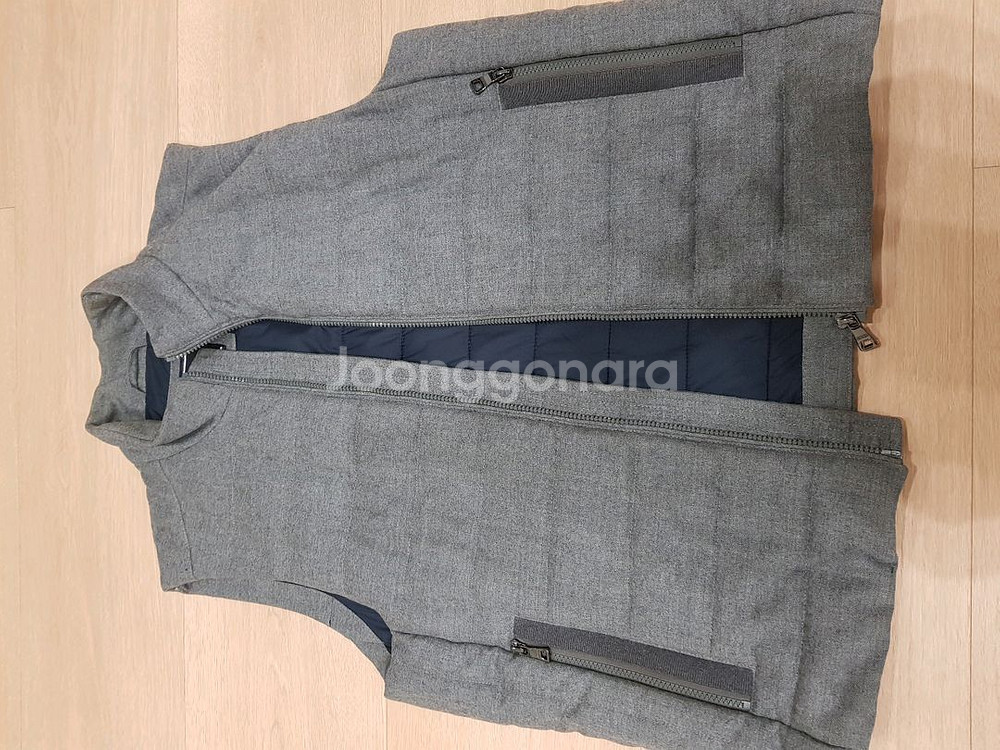 타미힐피거 남자 울패딩 조끼--5