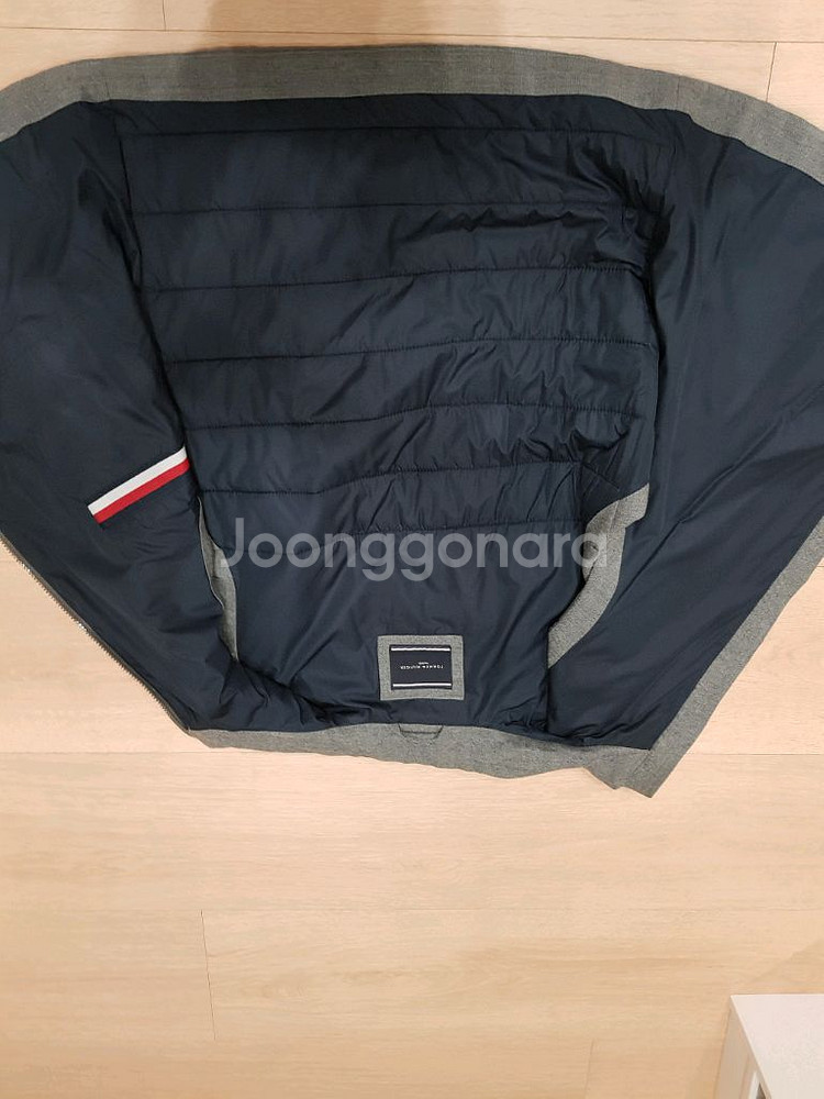 타미힐피거 남자 울패딩 조끼--3