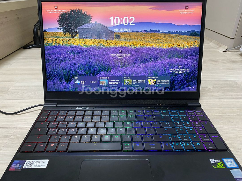 1660ti 노트북--1