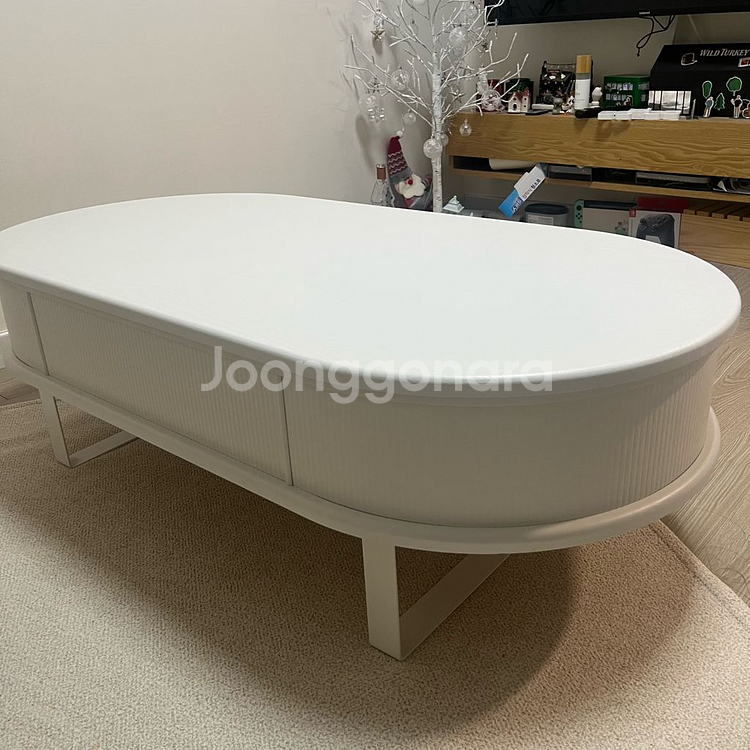 이홈데코 셀리나 리프트업 테이블 1200 (화이트/화이--2