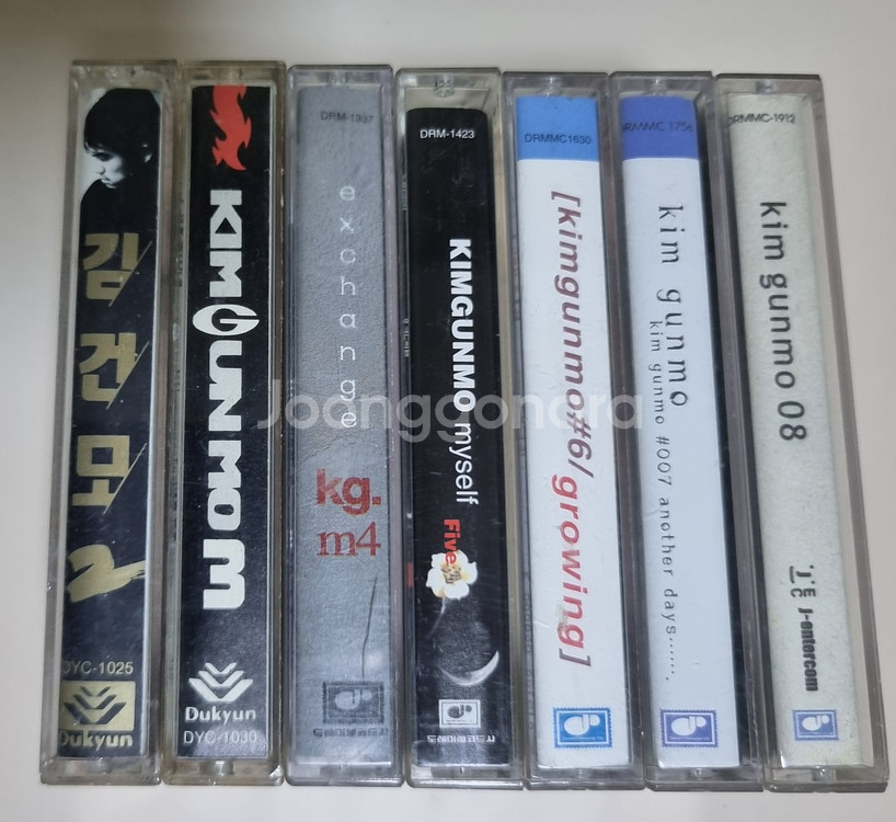 김건모 2-8집 카세트테이프--0