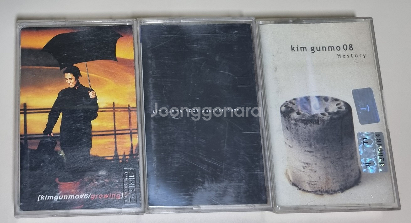 김건모 2-8집 카세트테이프--3