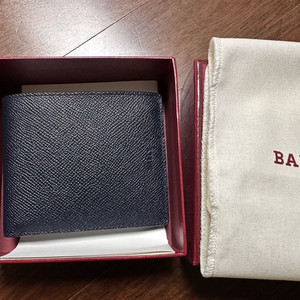 Bally 남성 반지갑 다크 네이비 새상품