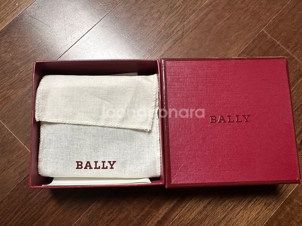 Bally 남성 반지갑 다크 네이비 새상품--2