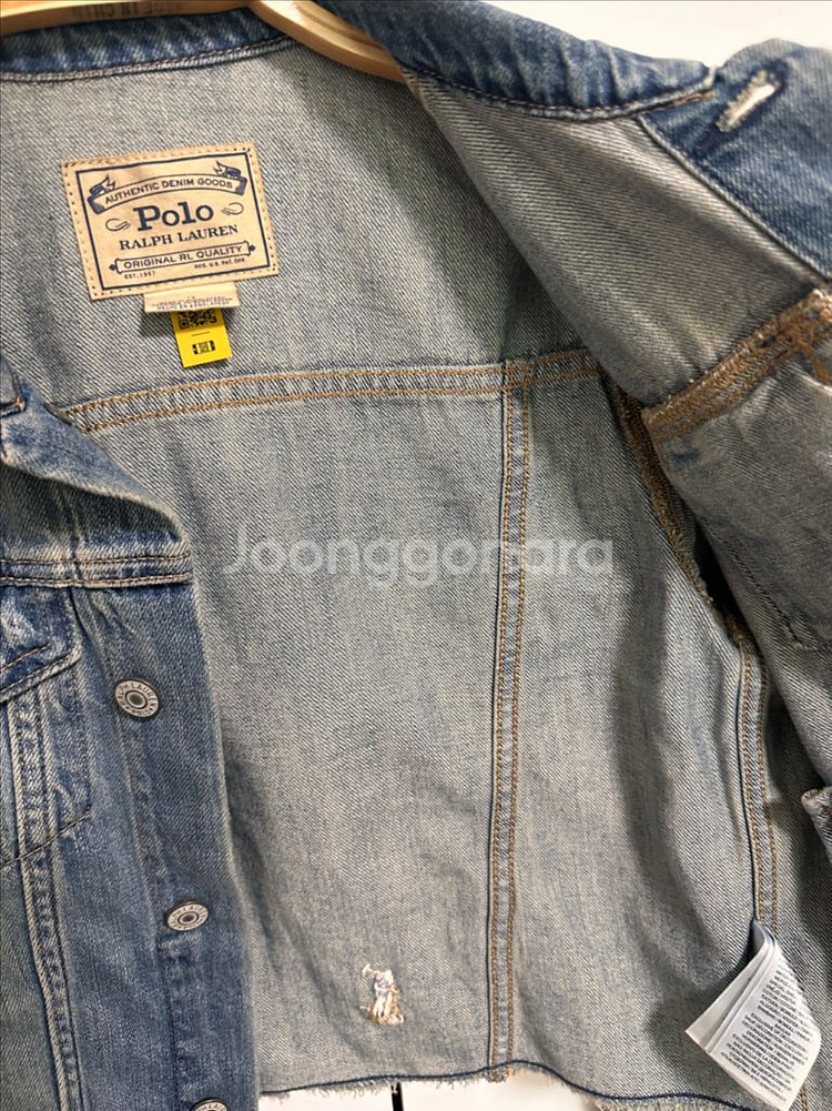 폴로 랄프로렌 키즈 데님 자켓 12사이즈--3