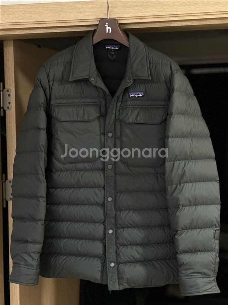 파타고니아 구스다운 사일런트 패딩자켓 m 100--0