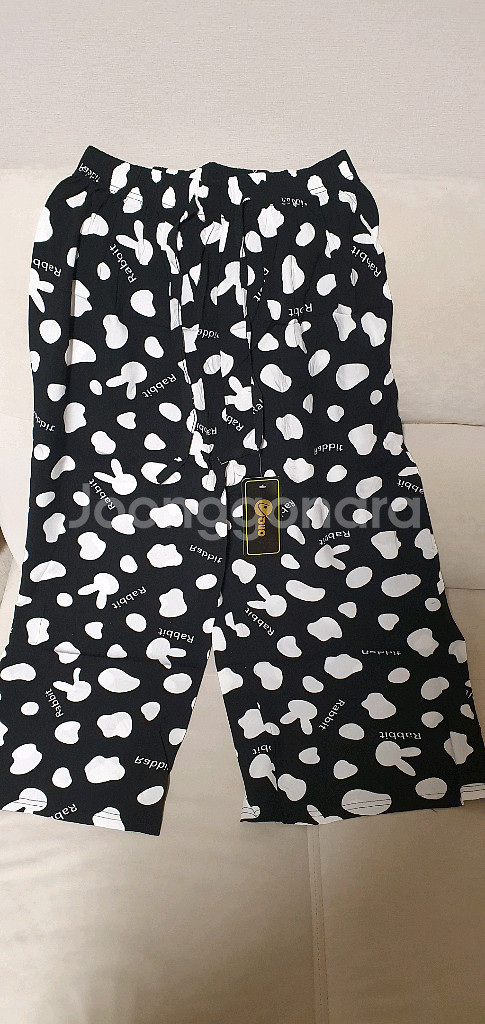 여성 홈웨어바지 잠옷바지 텍달린 새상품--1