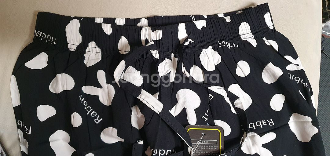 여성 홈웨어바지 잠옷바지 텍달린 새상품--2