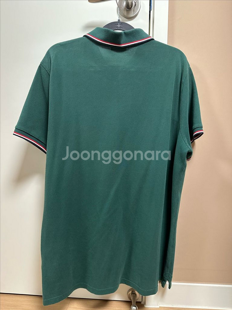 몽클레어 남성 폴로 카라 반팔티셔츠--3
