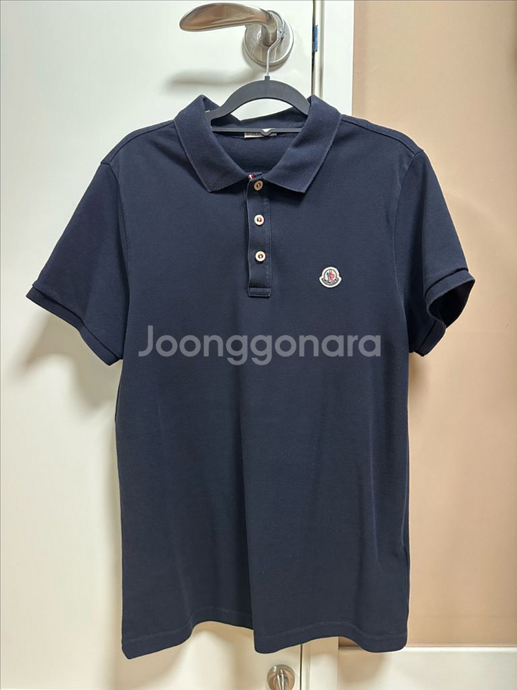 몽클레어 남성 폴로 카라 반팔티셔츠--7