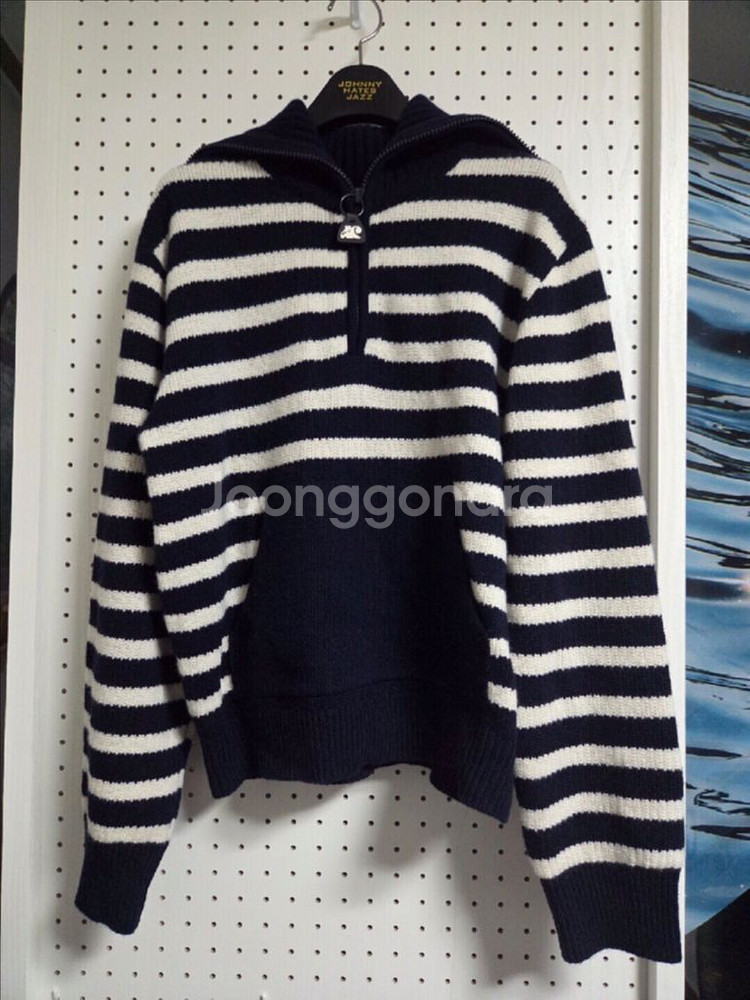 럭키슈에뜨 울 스트라이프 니트 프리--8