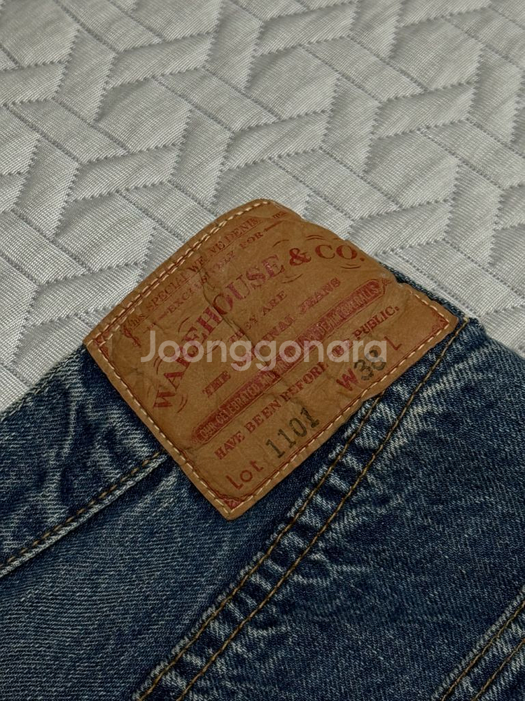 웨어하우스 1101 라이트인디고 38사이즈(34-36)--5