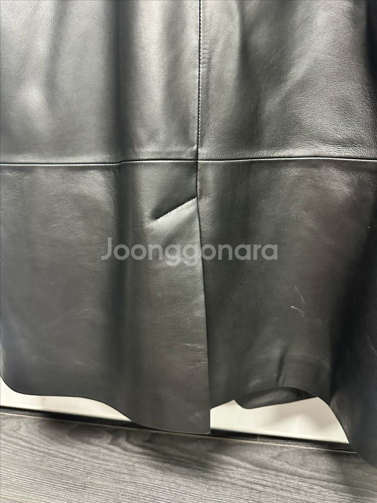 셀렙샵에디션 양가죽 투버튼 자켓 66사이즈--5