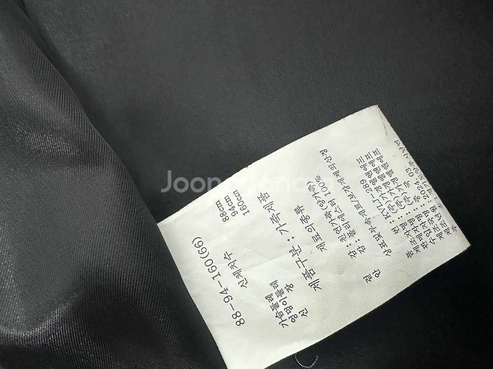 셀렙샵에디션 양가죽 투버튼 자켓 66사이즈--4
