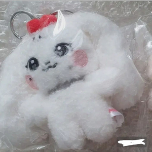 아이브 장원영 10cm 플러시 키링 미니브 체리 팝업