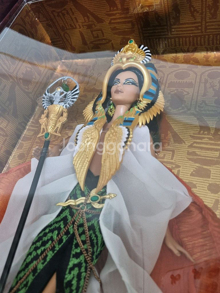 바비 골드라벨 클레오파트라 인형--5