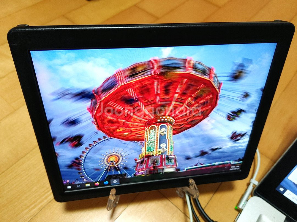 맥 packed pixels 휴대용 9.7 4:3모니터--1