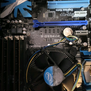 i7 870 + cpu + 메인보드세트 ASUS P7P