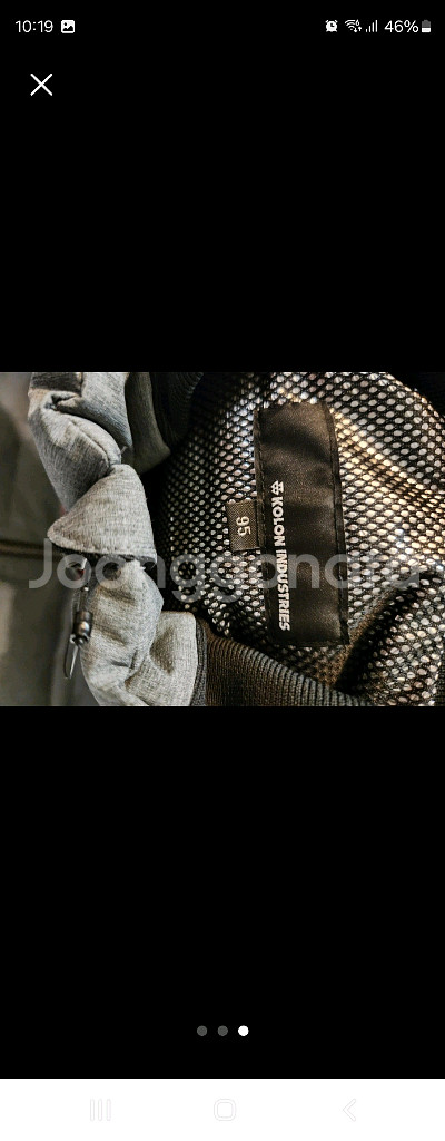 코오롱인더스트리 남성 패딩 조끼 95(M~L) 택안띤--2