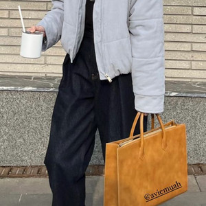 (강민경 착용) 아비에무아 코듀로이 자켓