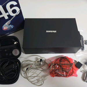 Shure SE846 이어폰 풀박스 + RMCE-BT2