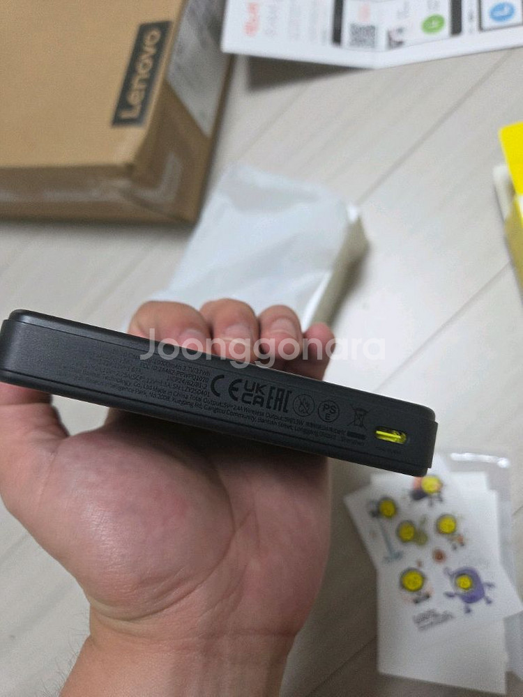 베이스어스 Qi2 맥세이프 보조배터리 10000mAh--3