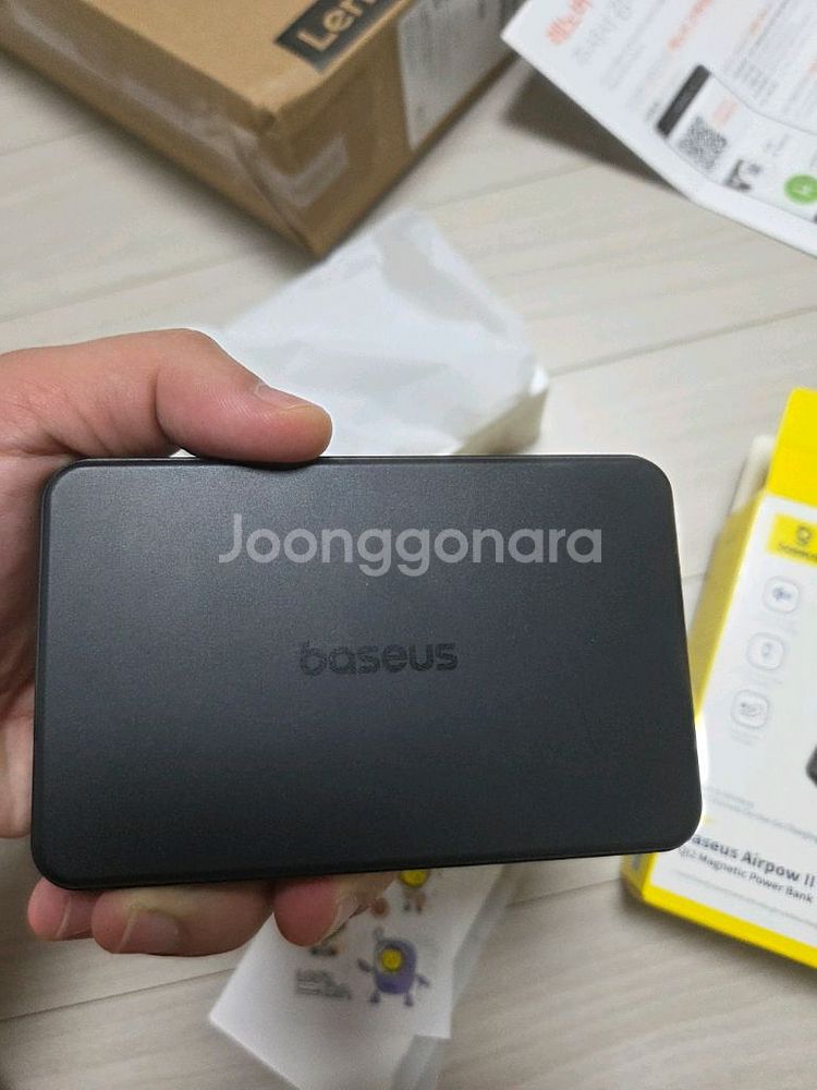 베이스어스 Qi2 맥세이프 보조배터리 10000mAh--2