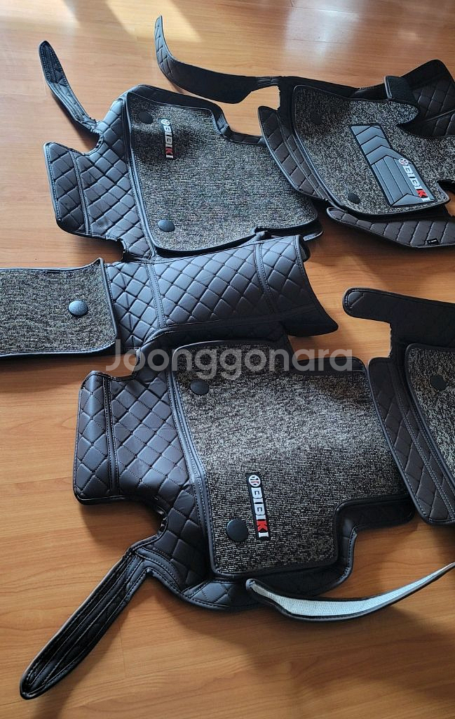 쏘렌토 MQ4 6인승 가죽 풀커버매트--2