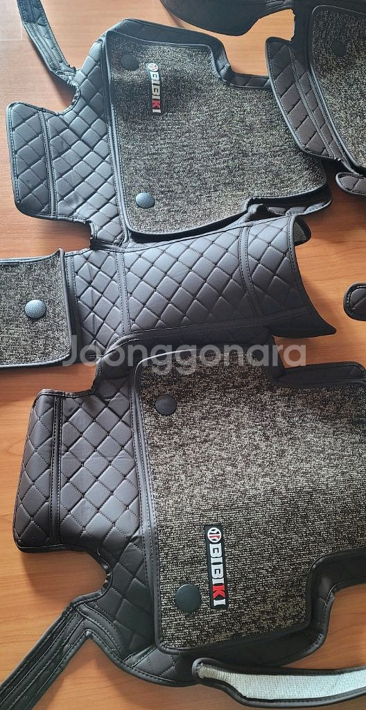 쏘렌토 MQ4 6인승 가죽 풀커버매트--4