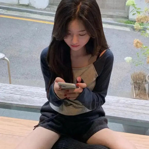 윤슬샵 assort t shirt navy