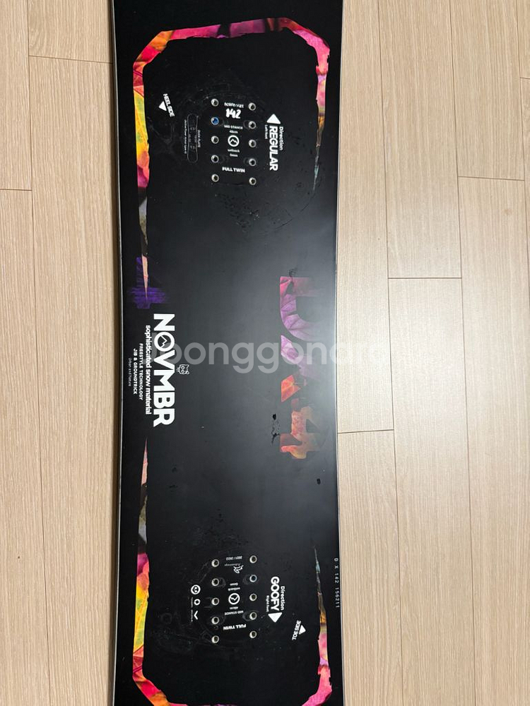 2122 노벰버 Dx4 142 D4 x 스노우보드 데크--3
